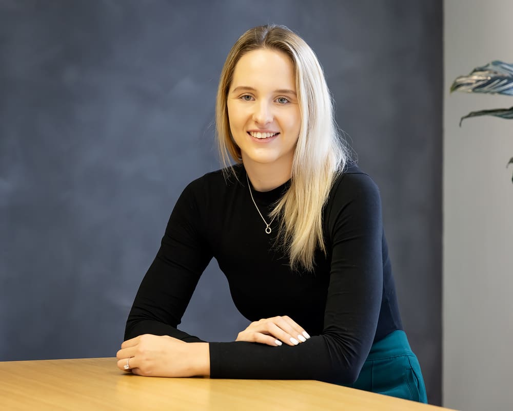 Caitlin Day, trainee solicitor at Tees Law, currently in the employment law team.