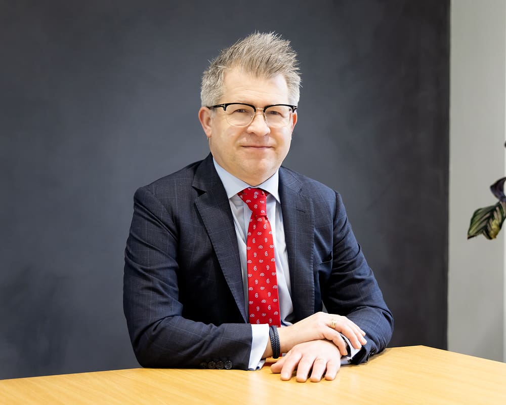 Robert Whitaker, Executive Partner and Head of Employment Law at Tees Law